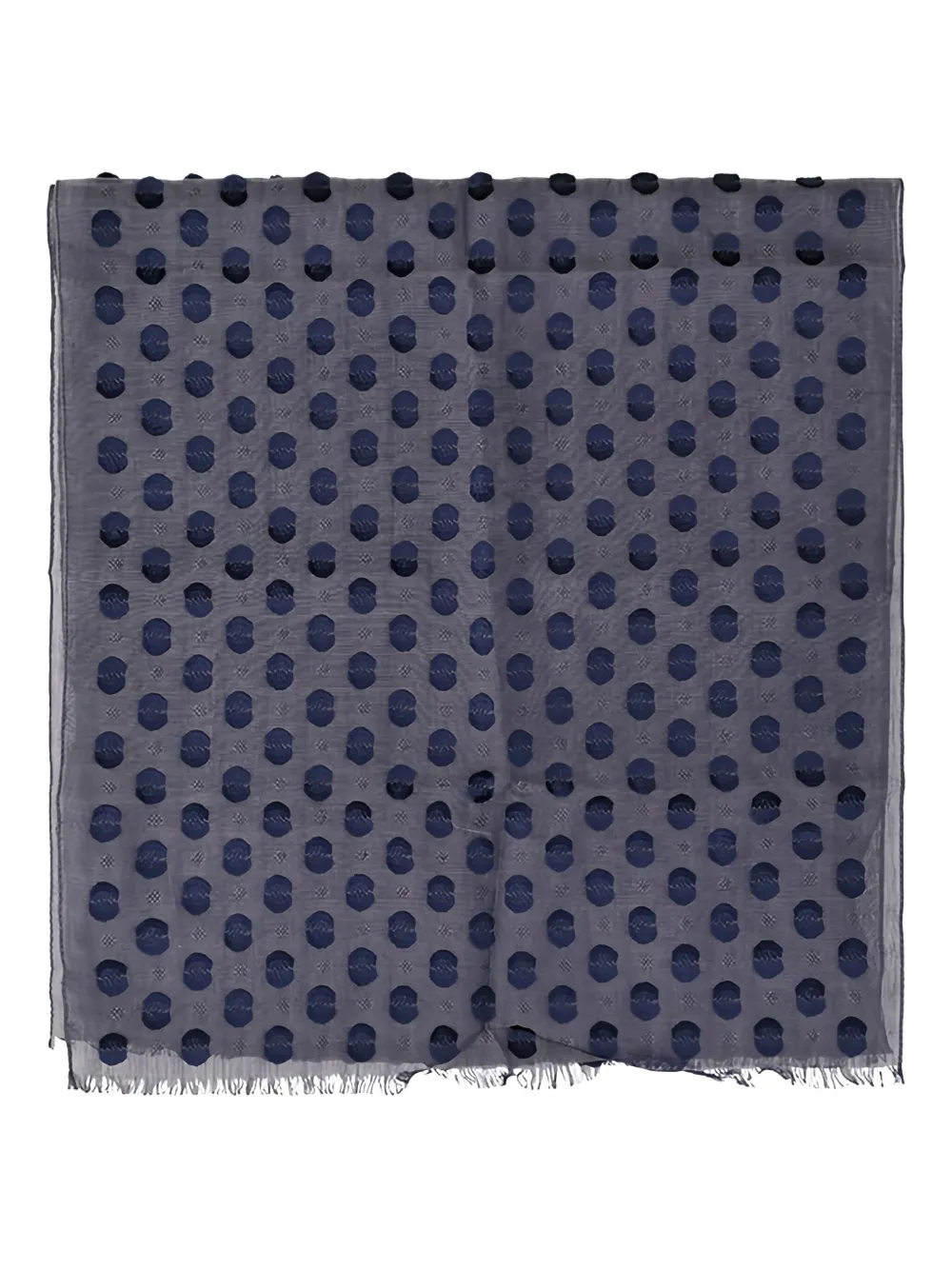Longchamp fringed scarf | Blue | Image 1