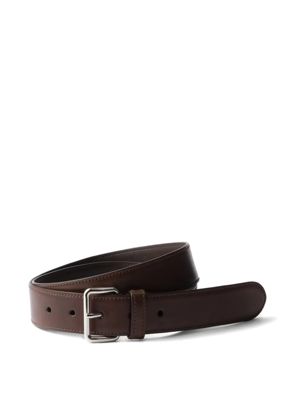 Prada leather belt - Bruin
