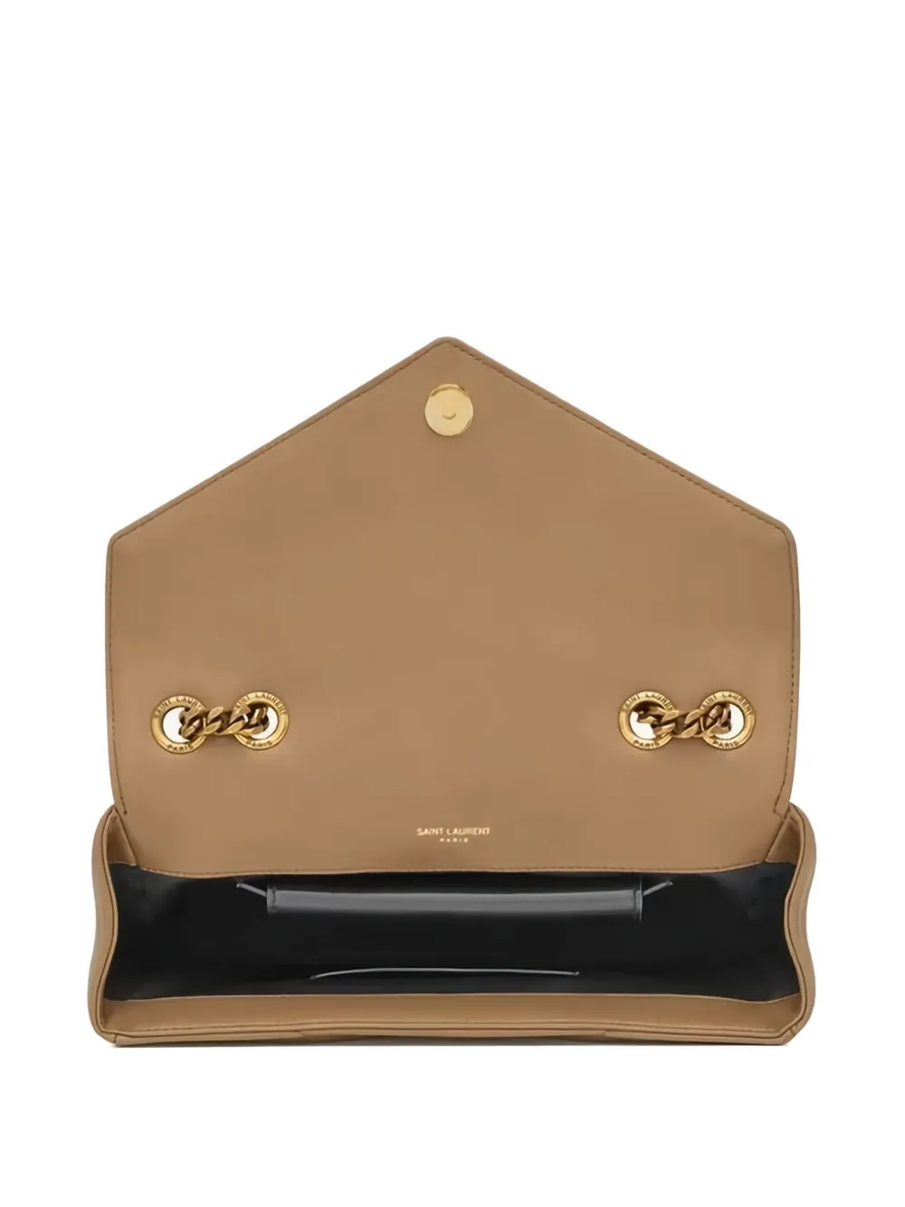 Saint Laurent Loulou schoudertas Bruin