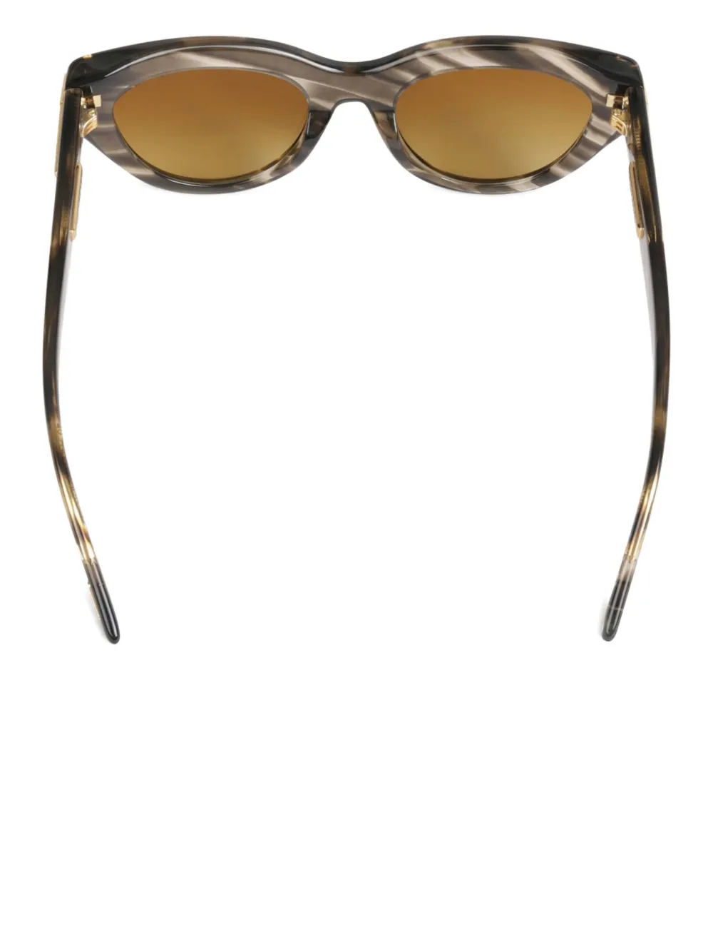 TOM FORD Icon zonnebril met cat-eye montuur Bruin