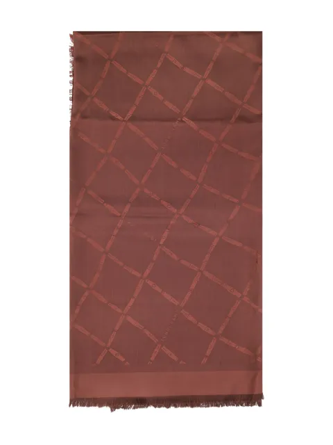 Longchamp patterned scarf
