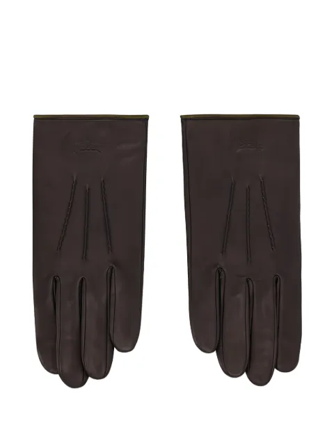 Longchamp topstitch gloves