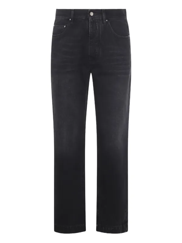 Amiri Straight Flare Jeans in Black
