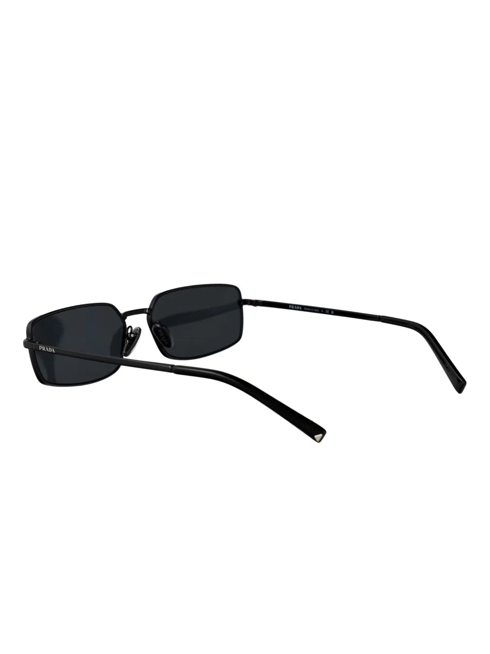 Prada Eyewear A60S metalen zonnebril Zwart