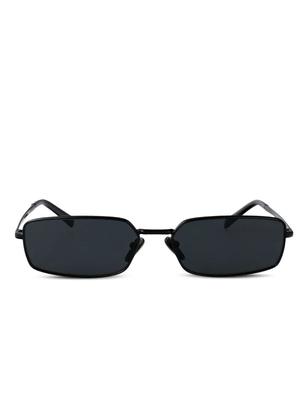Prada Eyewear A60S metalen zonnebril Zwart
