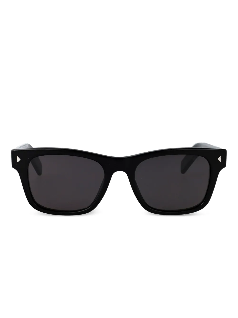 Prada Eyewear A17S zonnebril met vierkant montuur Zwart