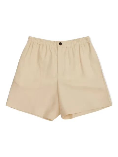 Valentino Garavani elastic-waistband side-stripe shorts
