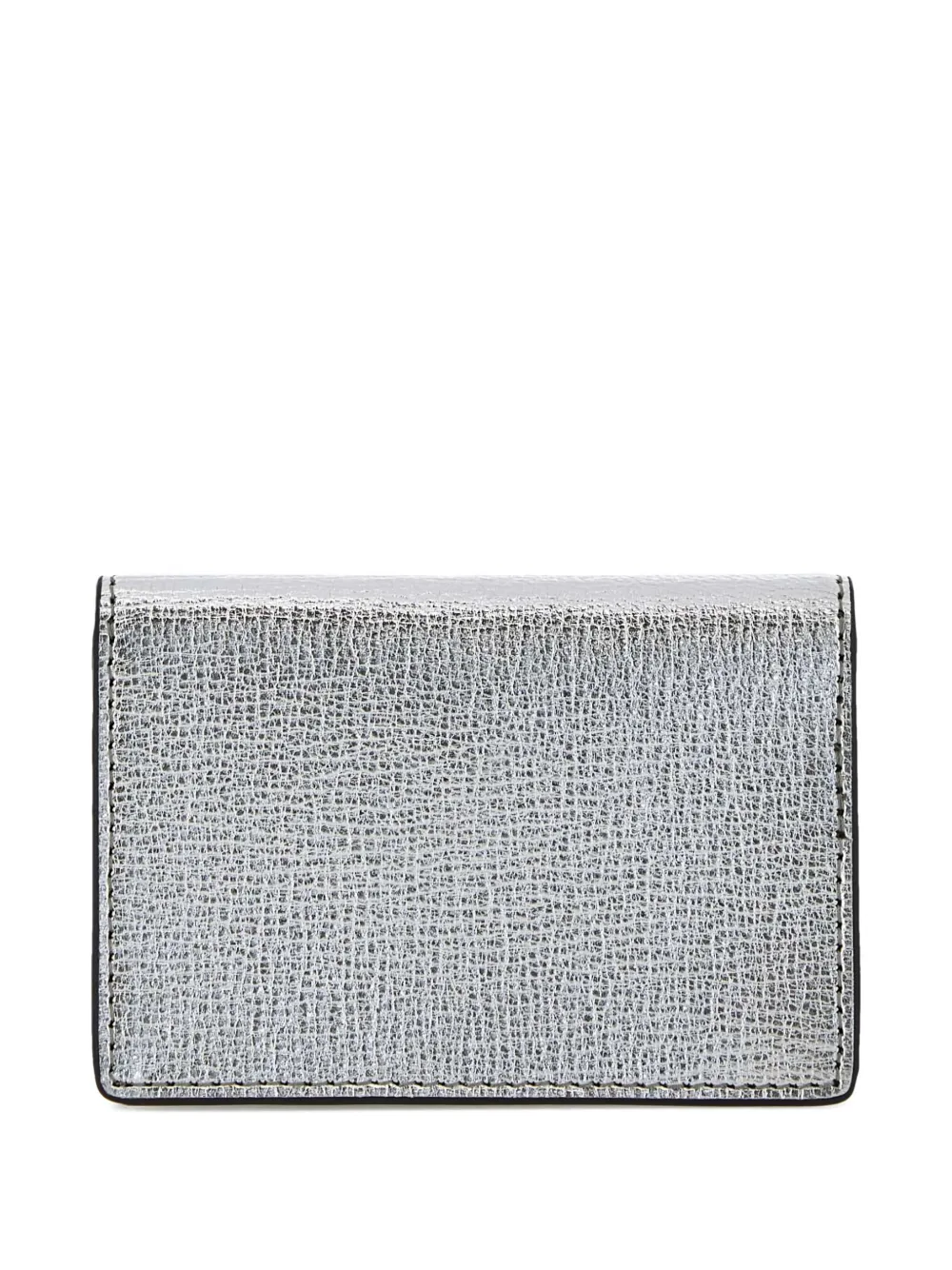 Anya Hindmarch Leren pasjeshouder - Zilver