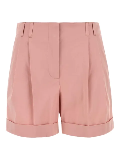 Max Mara Bergen pleated tailored shorts