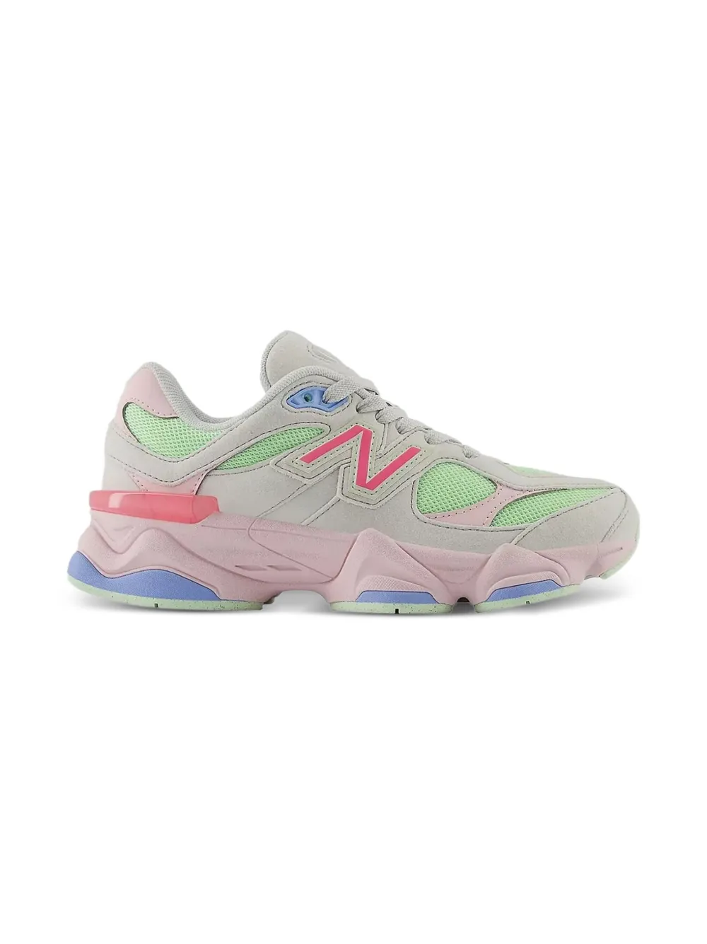 New Balance Kids 9060 "Grey Matter Dragon Berry" sneakers