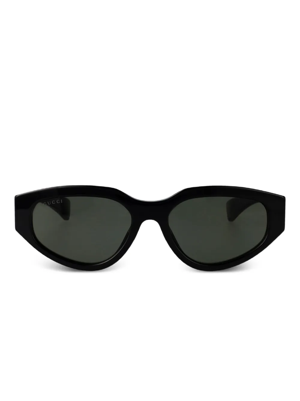 Gucci Eyewear cat-eye sunglasses - ブラック Gucci Eyewear cat-eye sunglasses - ブラック