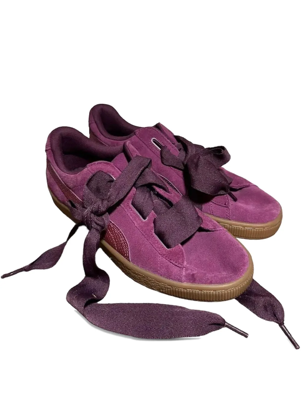 PUMA Suede Heart SNK "Dark Purple" sneakers | Purple | Image 1