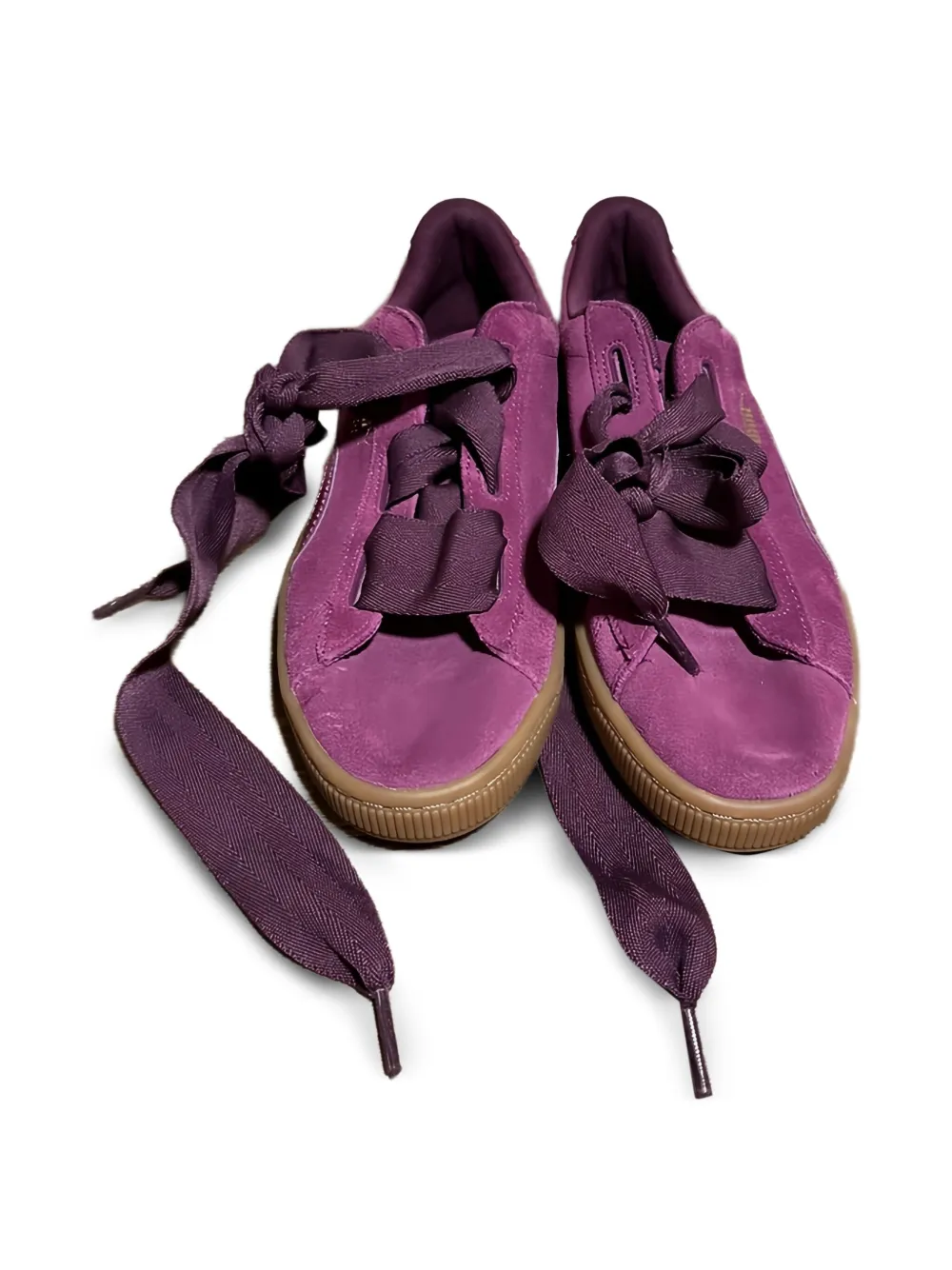 PUMA Suede Heart SNK "Dark Purple" sneakers | Low-Tops | Image 2