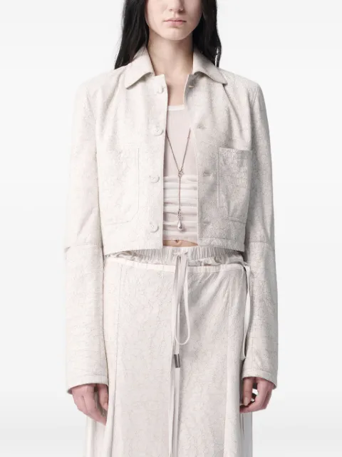 Ann Demeulemeester Phae cropped cropped jacket