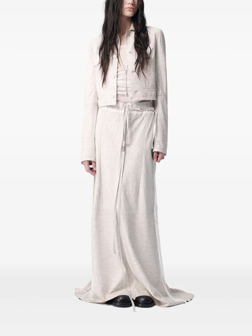 Ann Demeulemeester Phae cropped cropped jacket | Cropped Jackets | Image 2