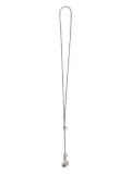 Ann Demeulemeester Tinne teardrop pendant necklace - Silver
