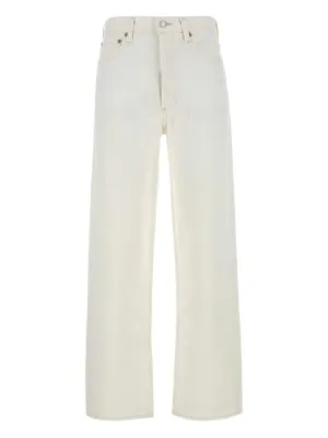 R13 paint-splatter Flared Trousers | Neutrals | FARFETCH UK