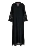 Max Mara Strano linen dress - Black
