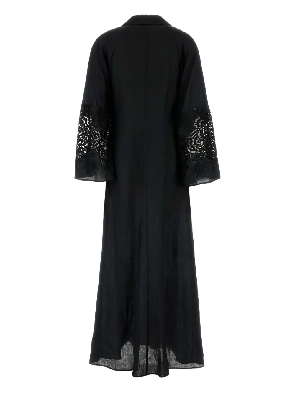 Max Mara Strano linen dress - Zwart