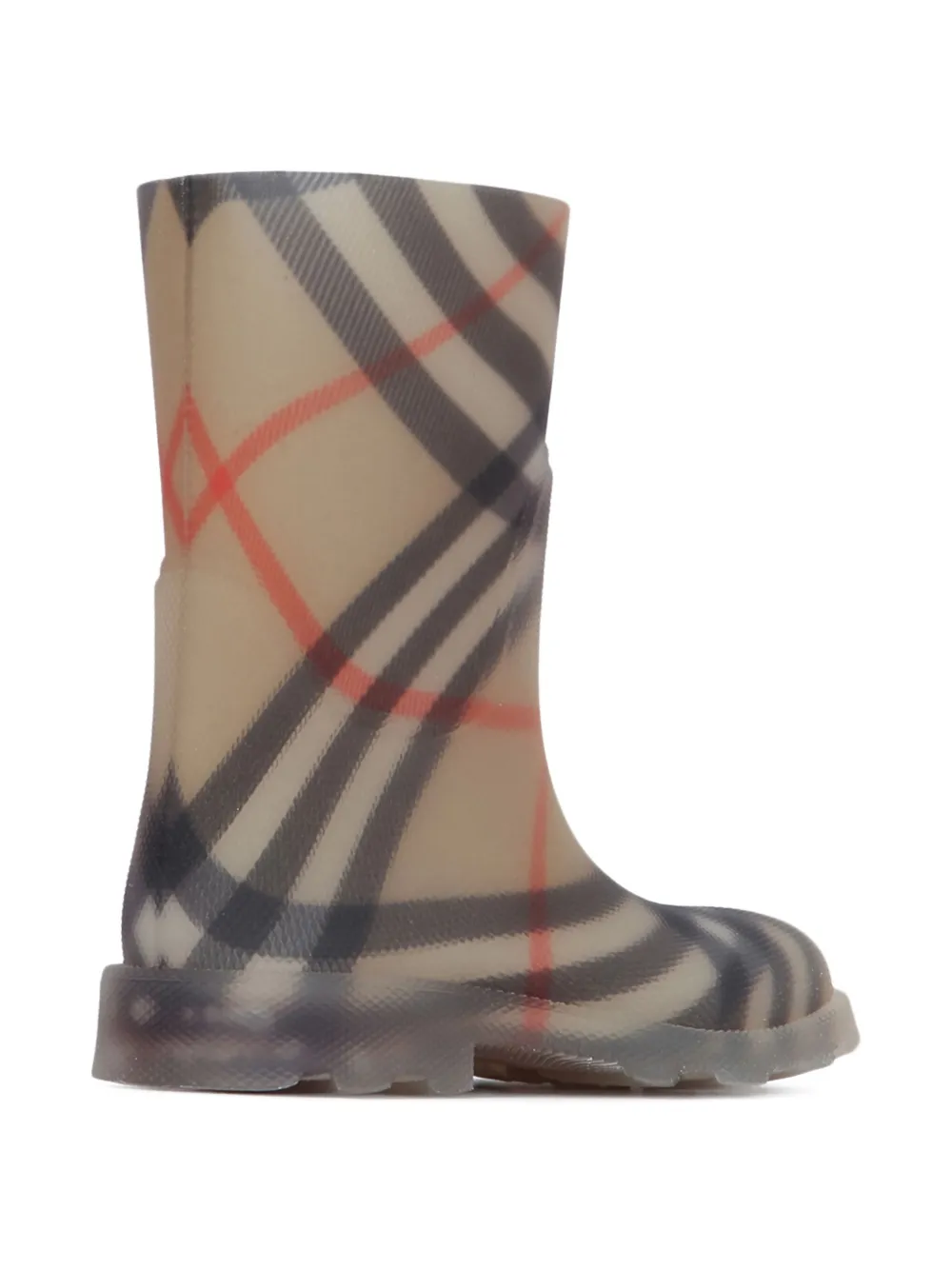 Burberry Kids Marsh regenlaarzen Beige