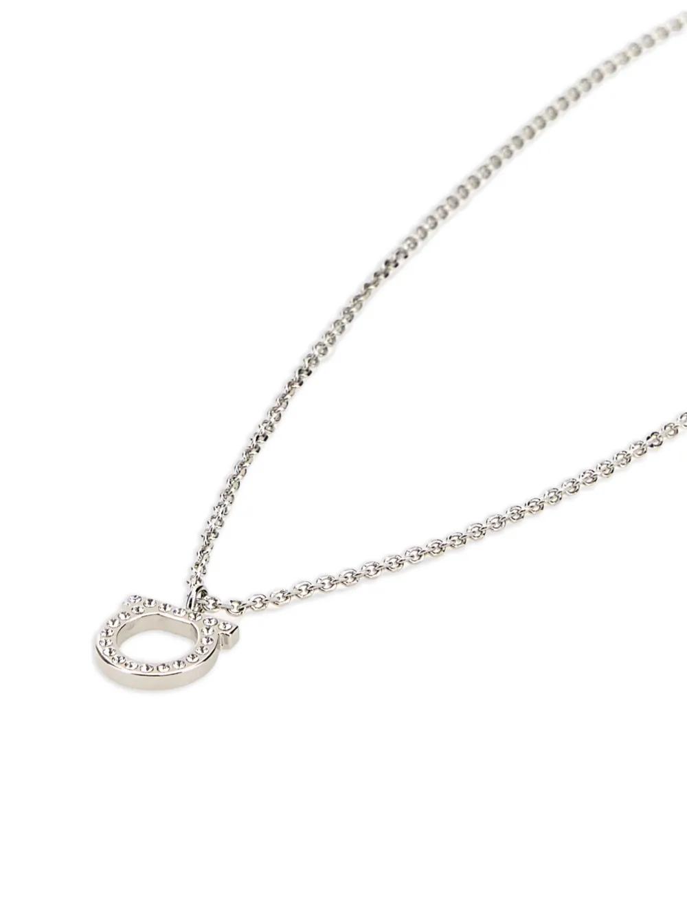 Ferragamo Gancini necklace - Zilver
