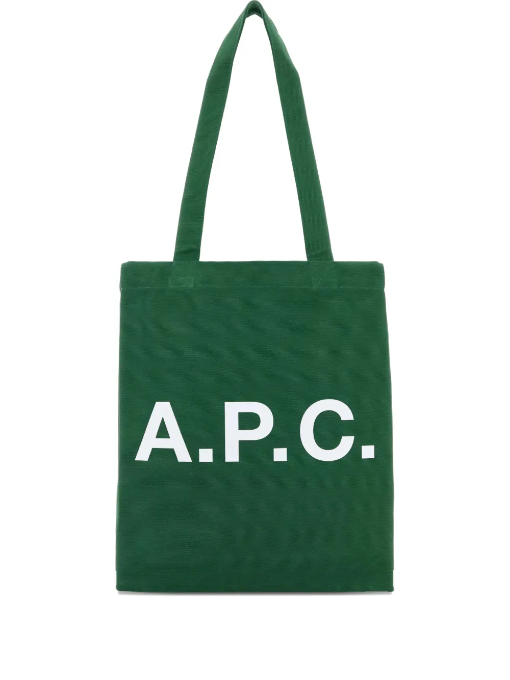 A.P.C. Lou tote bag - グリーン A.P.C. Lou tote bag - グリーン