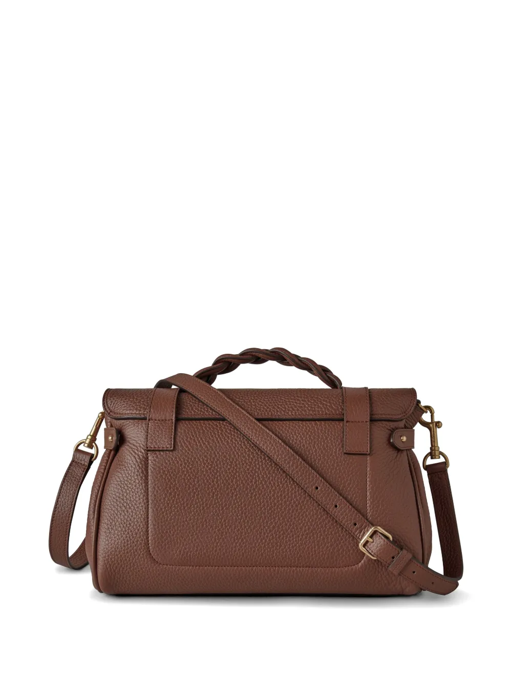 Mulberry Alexa shopper met draaislot Bruin