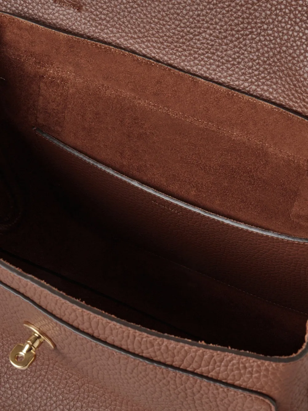 Mulberry Alexa shopper met draaislot Bruin