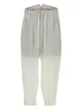 Yohji Yamamoto silk pants - White