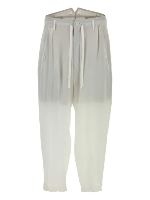 Yohji Yamamoto silk pants
