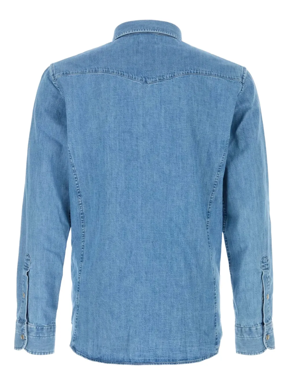 TOM FORD slim-fit denim shirt - Blauw