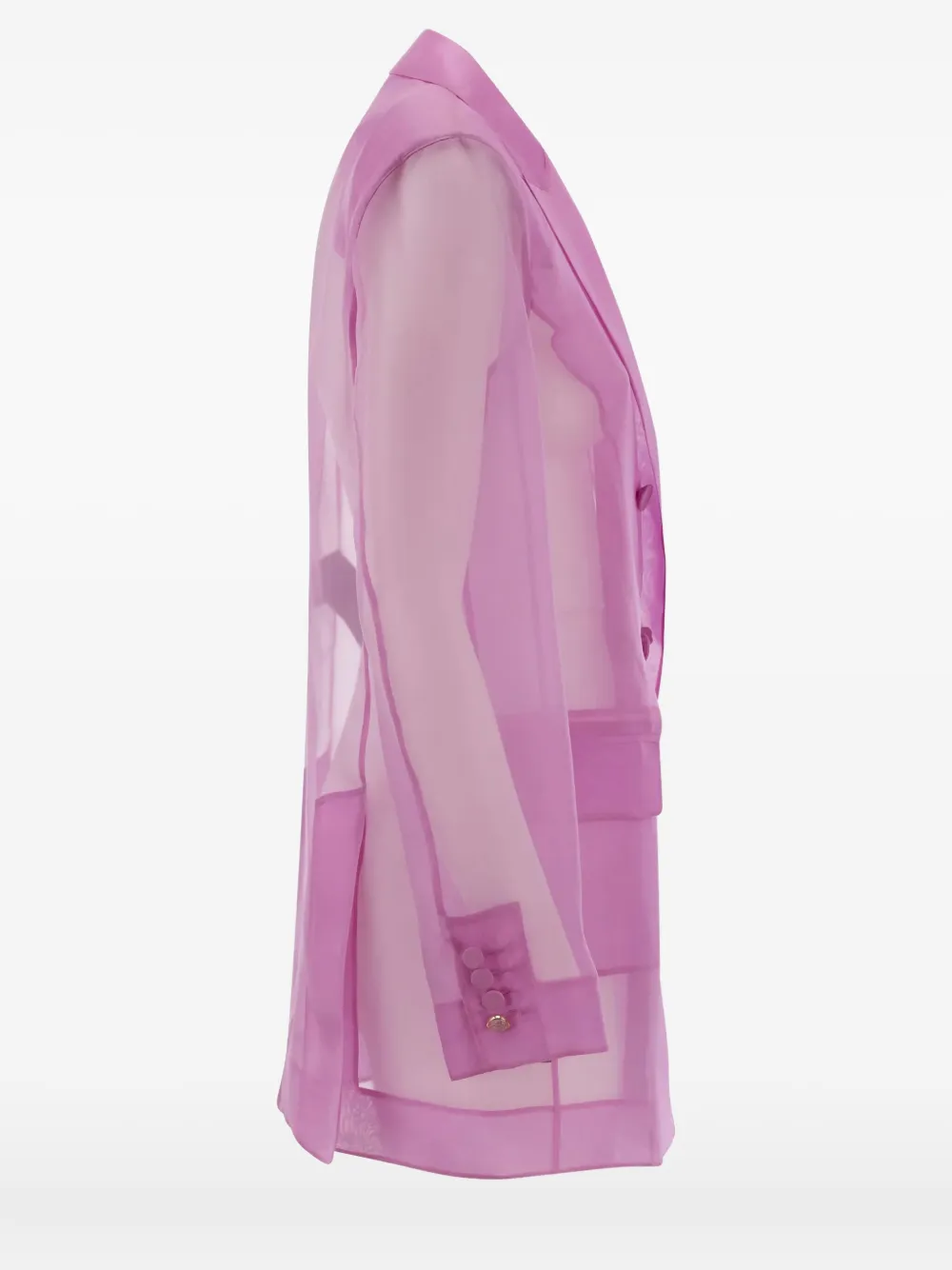 Max Mara Blazer met dubbele rij knopen Roze