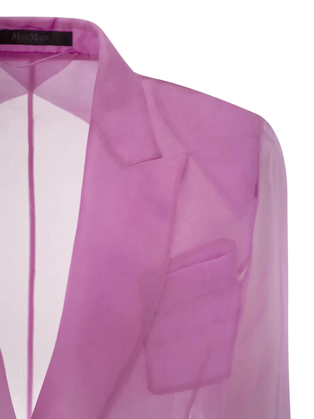 Max Mara Blazer met dubbele rij knopen Roze