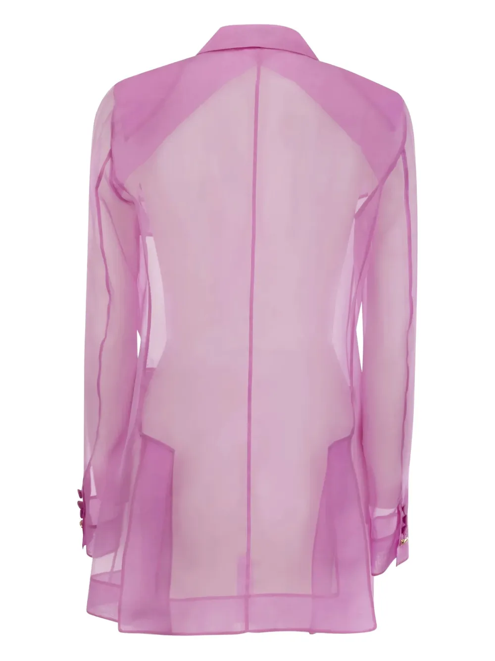 Max Mara Blazer met dubbele rij knopen Roze