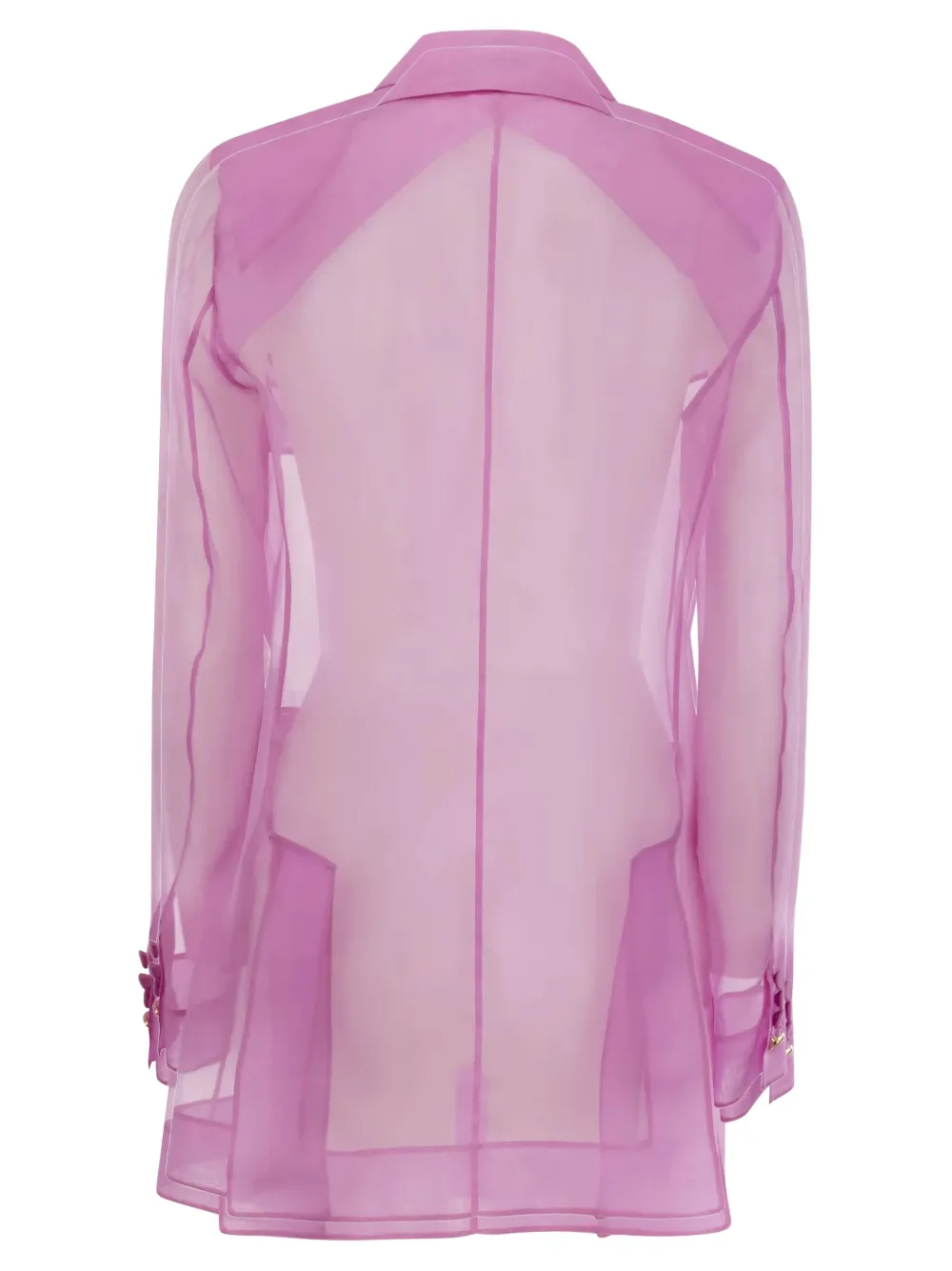 Max Mara double-breasted silk blazer | Blazers | Image 2