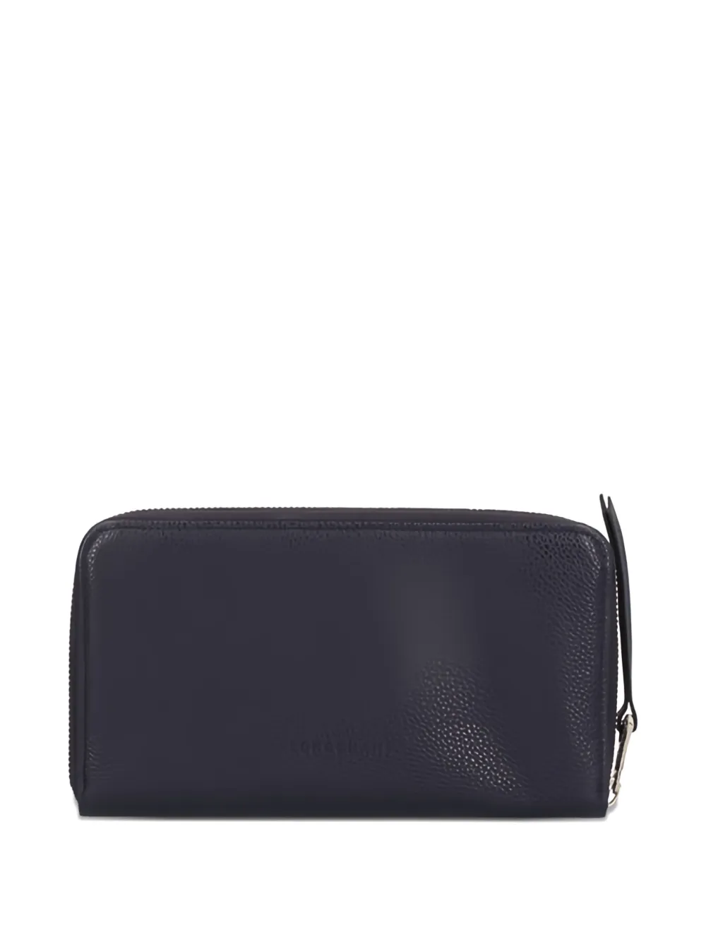 Longchamp embossed zip wallet - Blauw
