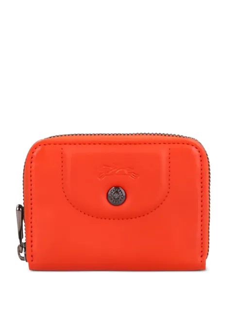 Longchamp cartera con detalle del logo