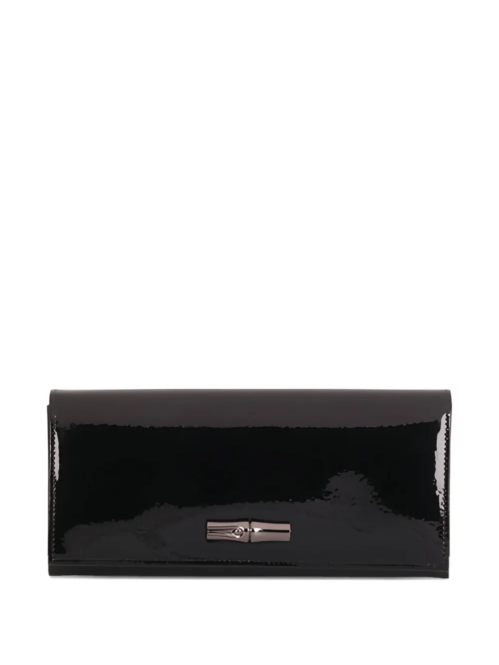Longchamp Flap Wallet In Black