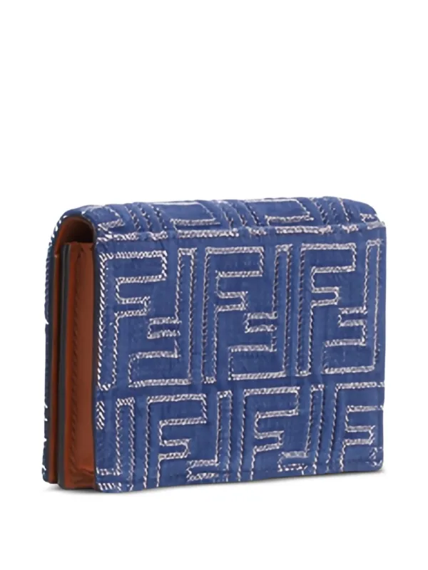 Fendi カードケース　ケース　モノグラム FENDI モノグラム カードケース | ブルー | FARFETCH JP
