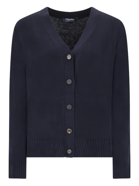 'S Max Mara Apollo elbow-patch buttoned cardigan