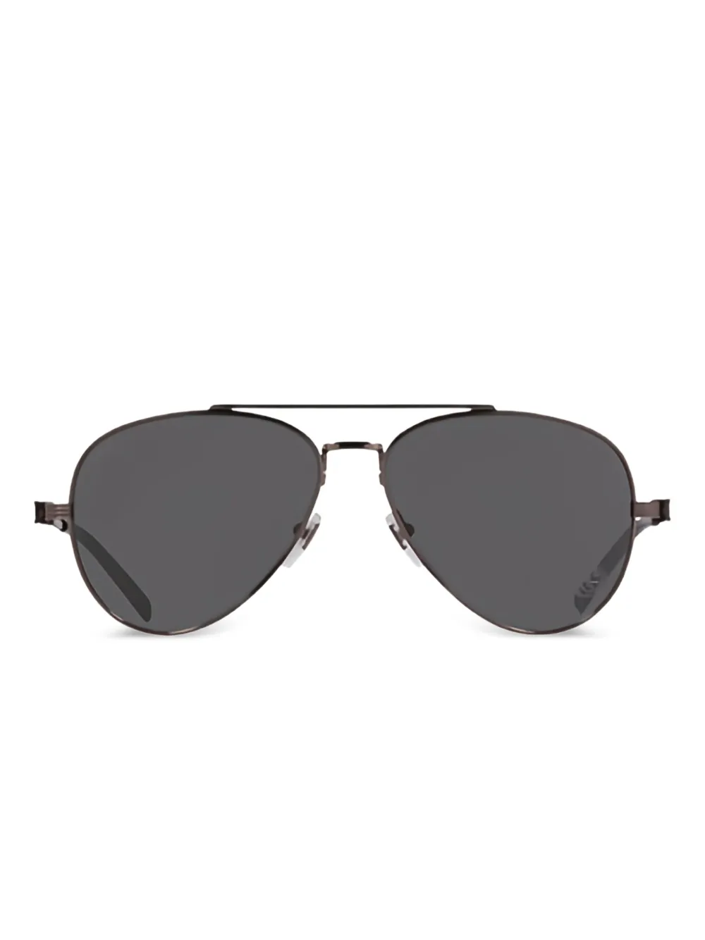 Gucci Eyewear メタルフレーム サングラス - グレー Gucci Eyewear メタルフレーム サングラス - グレー