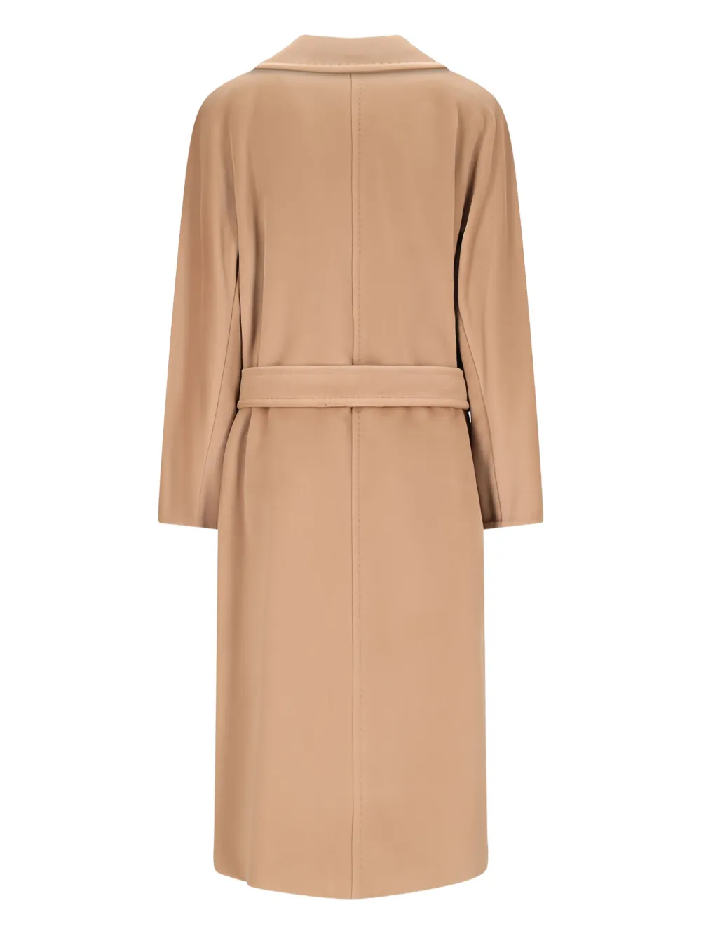 Max Mara belted double-breasted coat Beige