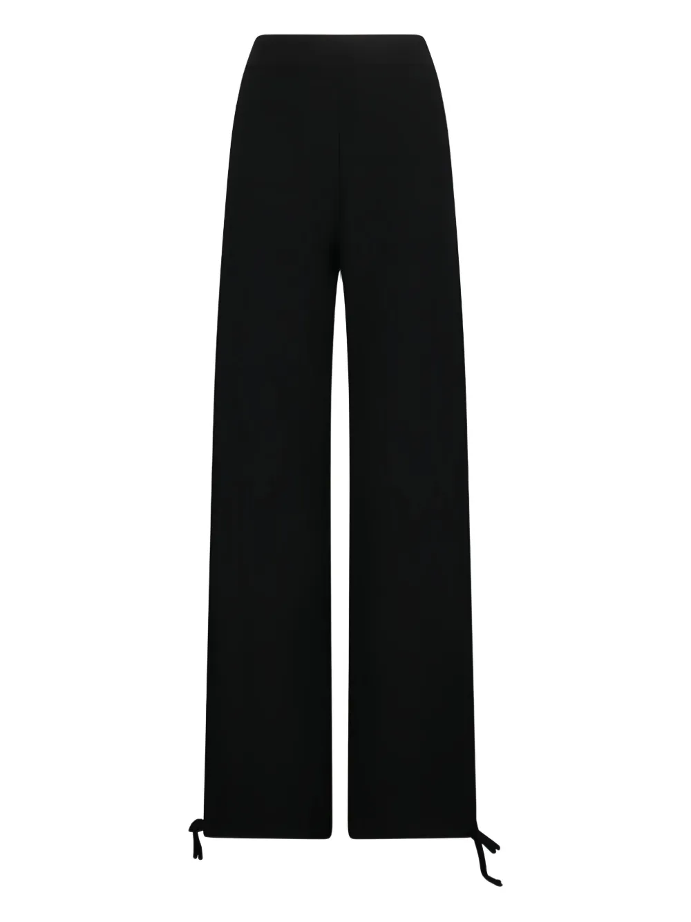 Max Mara Nigeria tie-fastening trousers Zwart