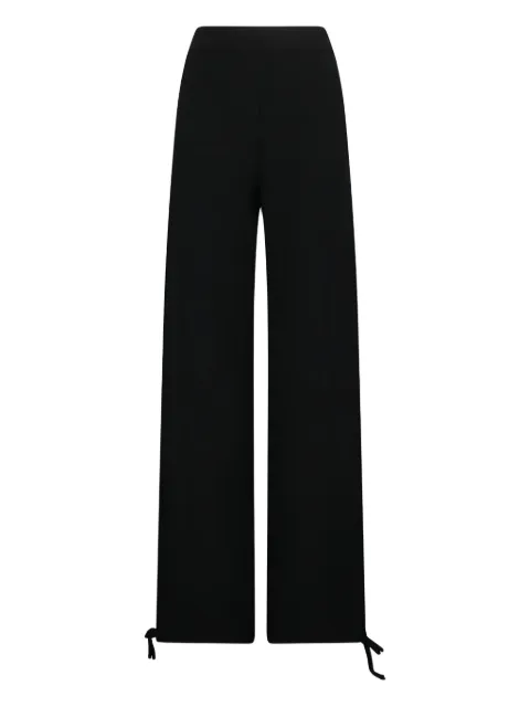 Max Mara Nigeria tie-fastening trousers