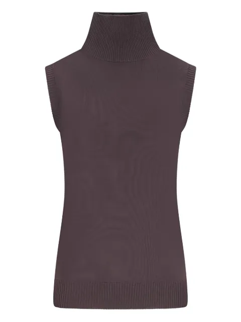 Sportmax Vertigo turtleneck sleeveless top