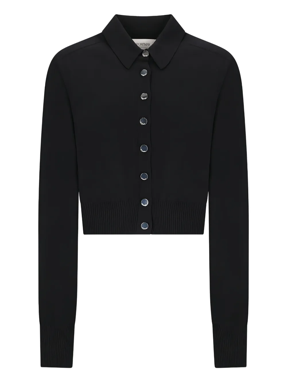 Perseo button-fastening cropped cardigan