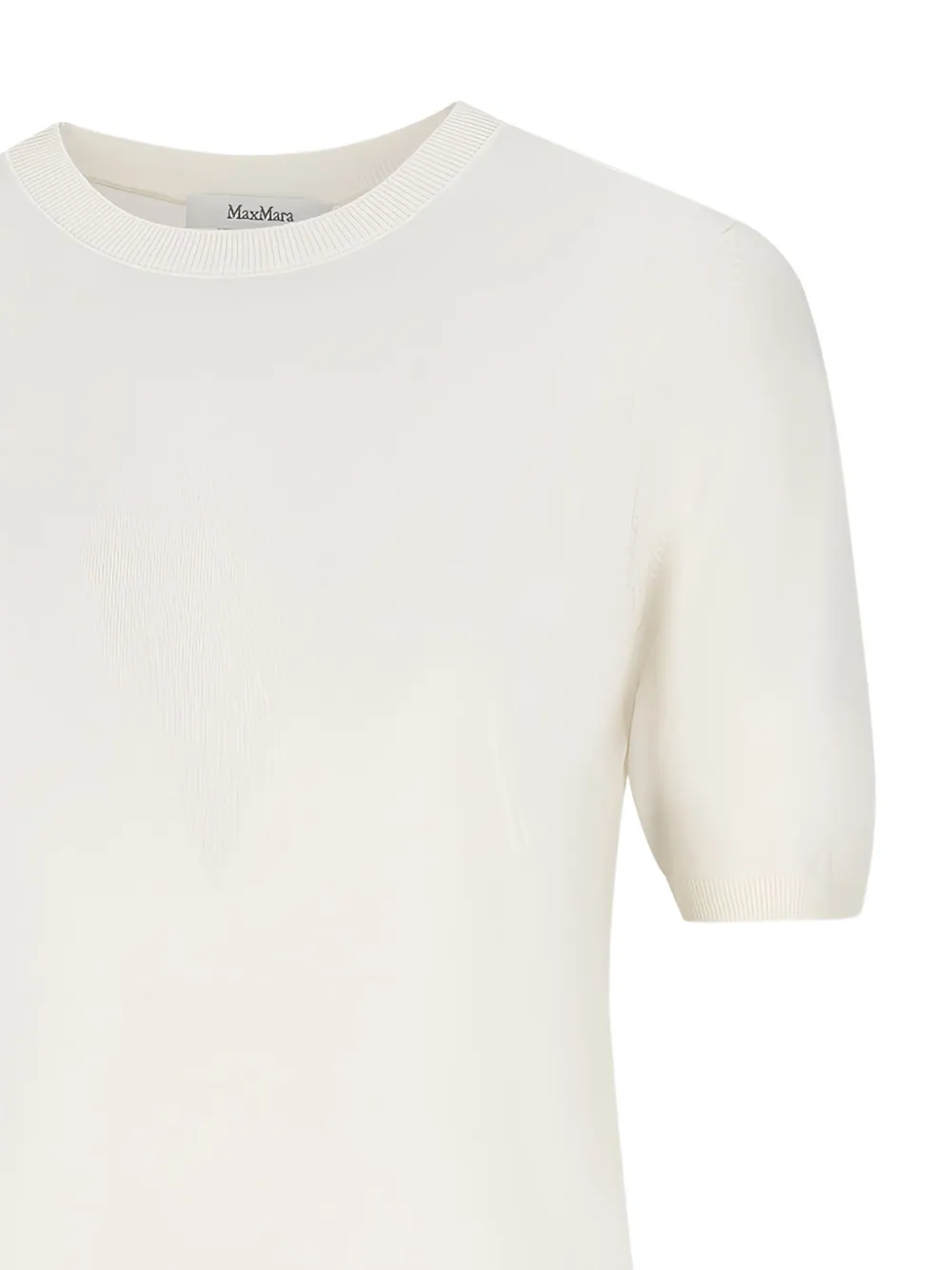 Max Mara Gerico top met korte mouwen Wit