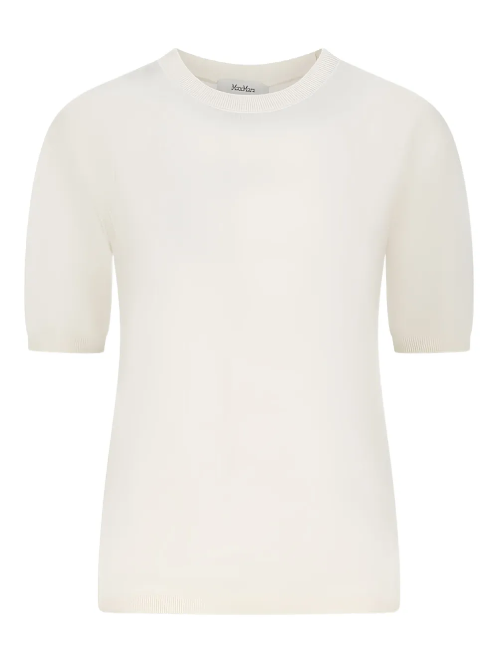Max Mara Gerico top met korte mouwen Wit