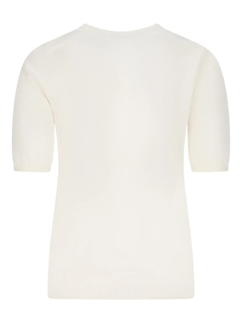 Max Mara Gerico top met korte mouwen Wit