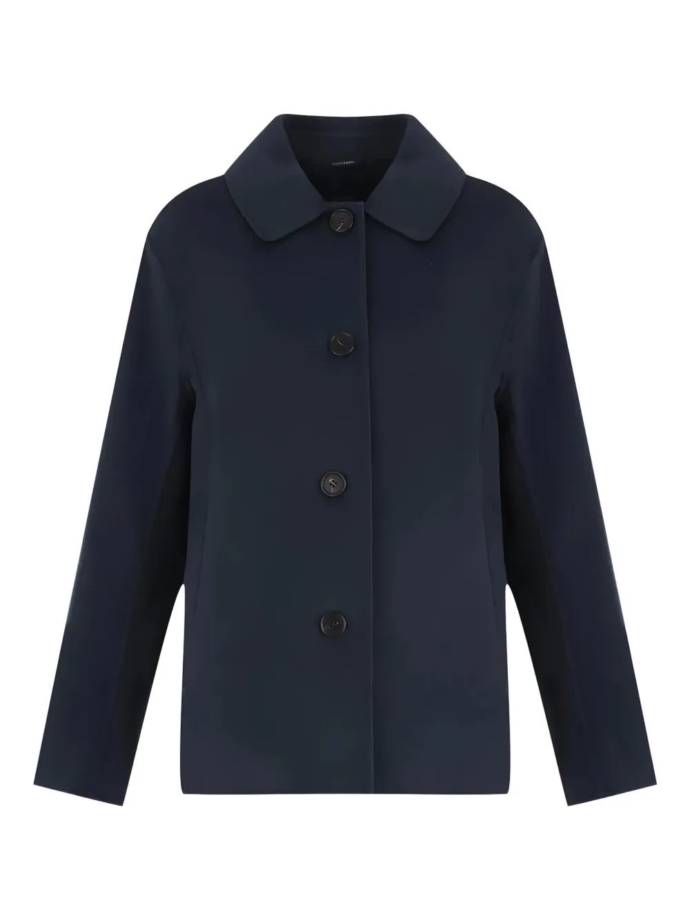'S Max Mara Jack met knoopsluiting en kraag Blauw